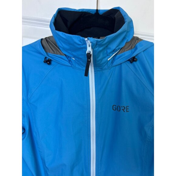 Gorewear Gore-Tex Windstopper Running Jacket Women's Size S Blue Full Zip - Picture 2 of 12